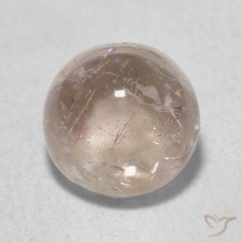 1.18ct Natural Rosado medio Turmalina, Redondo, Transparente