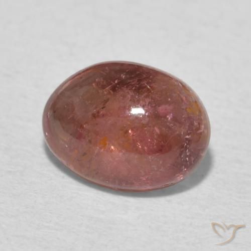 Turmalina Rosado palo de rosa natural de 1.40 ct, Ovalada, Transparente