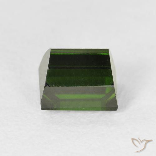 Turmalina Verde bosque natural de 1.19 ct, Corte Baguette, VVS-VS