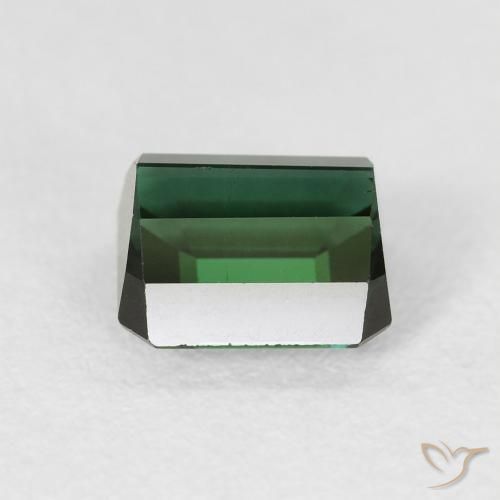 Turmalina Verde bosque natural de 1.77 ct, Corte Octágono / Esmeralda, VS-SI