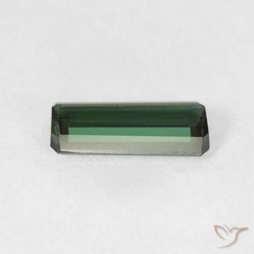 Turmalina Verde bosque natural de 1.56 ct, Corte Octágono / Esmeralda, VVS-VS