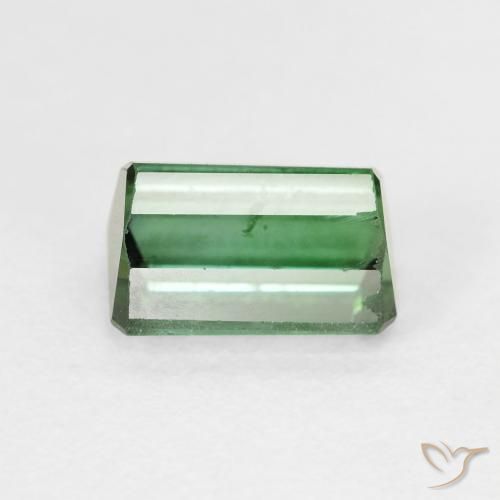 Turmalina Verde natural de 2.51 ct, Corte Octágono / Esmeralda, VS-SI