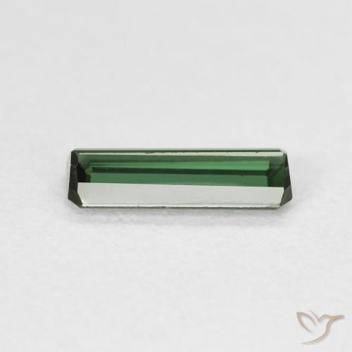 Turmalina Verde natural de 0.81 ct, Corte Octágono / Esmeralda, VS