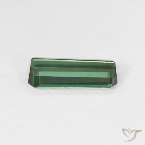 Turmalina Verde natural de 1.40 ct, Corte Octágono / Esmeralda, VVS-VS