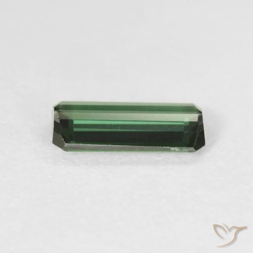 Turmalina Verde natural de 0.95 ct, Corte Octágono / Esmeralda, VVS
