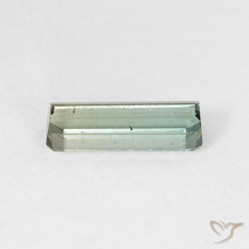 Turmalina Verde bosque pálido natural de 1.34 ct, Corte Octágono / Esmeralda, VS