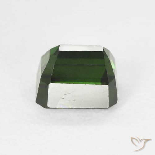 Turmalina Verde bosque natural de 1.23 ct, Corte Octágono / Esmeralda, VS