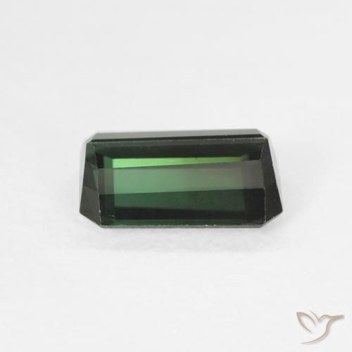 Turmalina Verde bosque natural de 1.42 ct, Corte Octágono / Esmeralda, VVS-VS