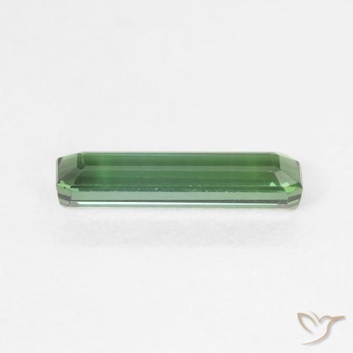 Turmalina Verde claro natural de 0.97 ct, Corte Octágono / Esmeralda, VVS-VS