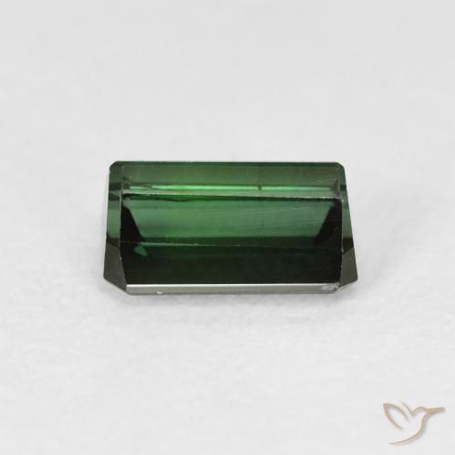 Turmalina Verde bosque natural de 1.30 ct, Corte Octágono / Esmeralda, VS