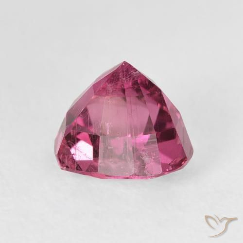 Turmalina Magenta intenso natural de 1.74 ct, Corazón, VS