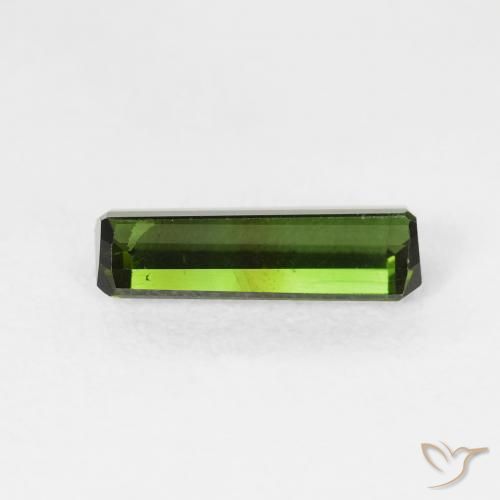 Turmalina Verde bosque natural de 1.04 ct, Corte Octágono / Esmeralda, VS