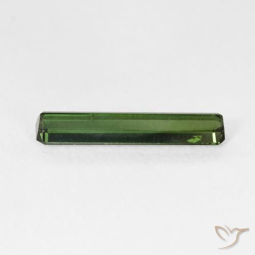 Turmalina Verde bosque natural de 1.15 ct, Corte Octágono / Esmeralda, VS