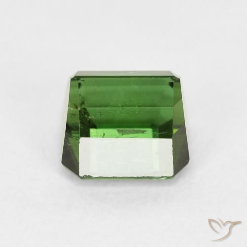Turmalina Verde bosque natural de 1.71 ct, Corte Octágono / Esmeralda, VS-SI