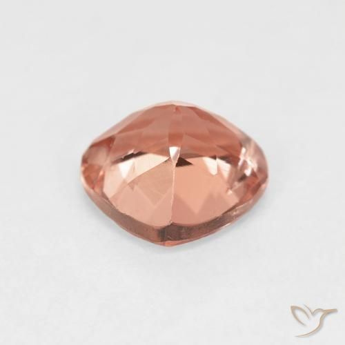 Turmalina Naranja claro natural de 1.30 ct, En forma de pera, VS