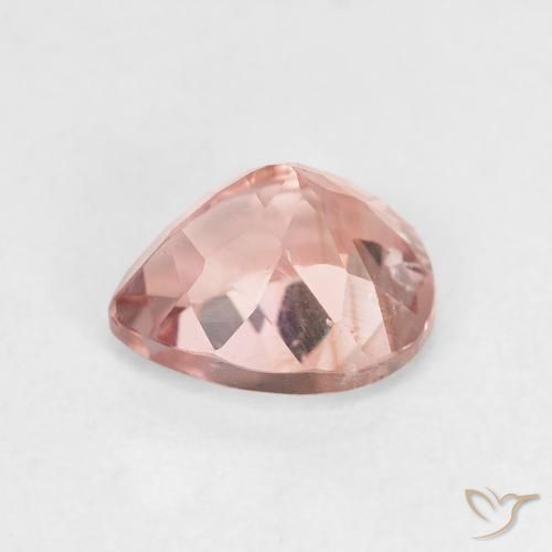 Turmalina Rosado claro natural de 1.46 ct, En forma de pera, VS