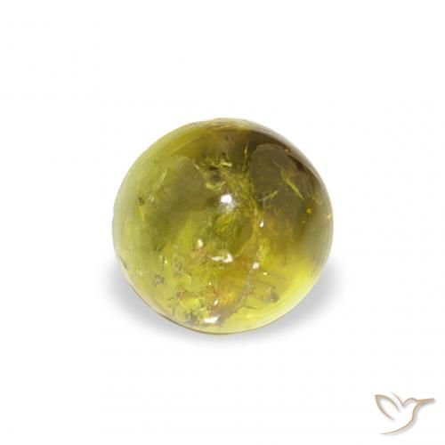 1.12ct Natural Verde cálido turmalina, Redondo, Transparente, Photo A