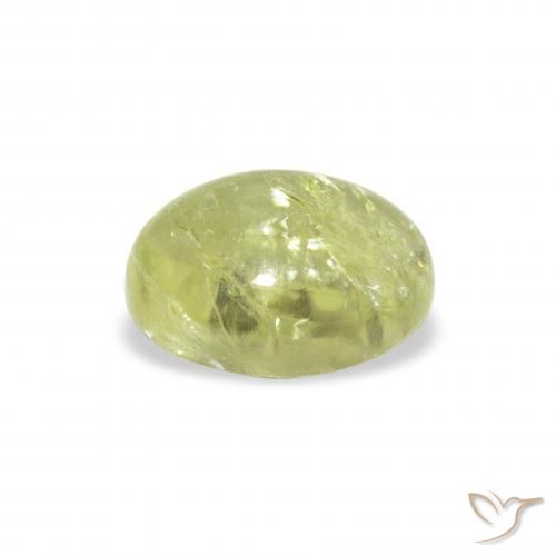 Turmalina Verde lima natural de 1.45 ct, Ovalada, Transparente