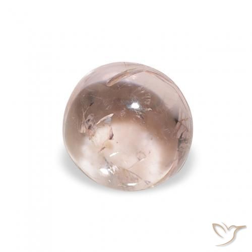 Turmalina Rosado claro natural de 0.93 ct, Redondo, Transparente