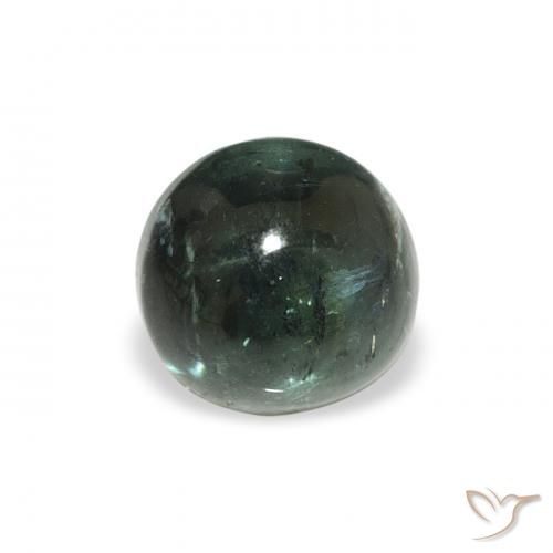 0.57ct Natural Multicolor Turmalina, Redondo, Transparente