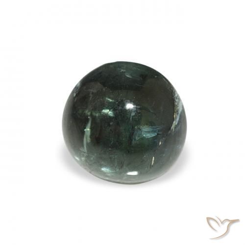 Turmalina Multicolor natural de 0.57 ct, Redondo, Transparente