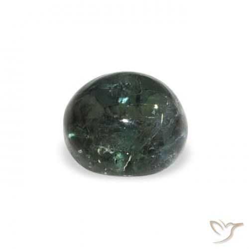 Turmalina Multicolor natural de 0.57 ct, Redondo, Transparente