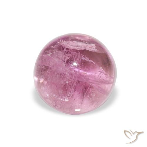 1.16ct Natural Rosado medio Turmalina, Redondo, Transparente