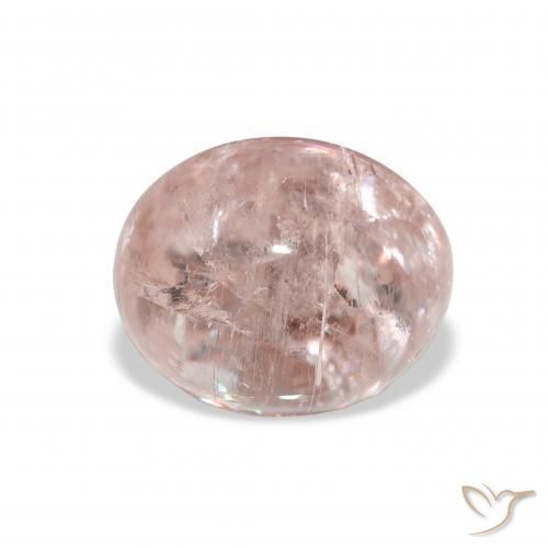 4.25ct Natural Rosado medio Turmalina, Ovalada, Transparente