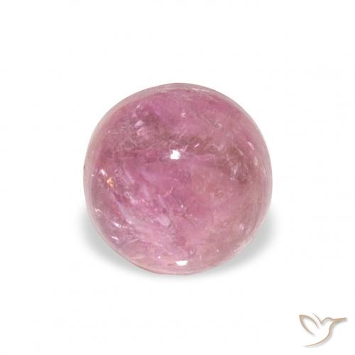 Turmalina Rosa magenta natural de 1.17 ct, Redondo, Transparente