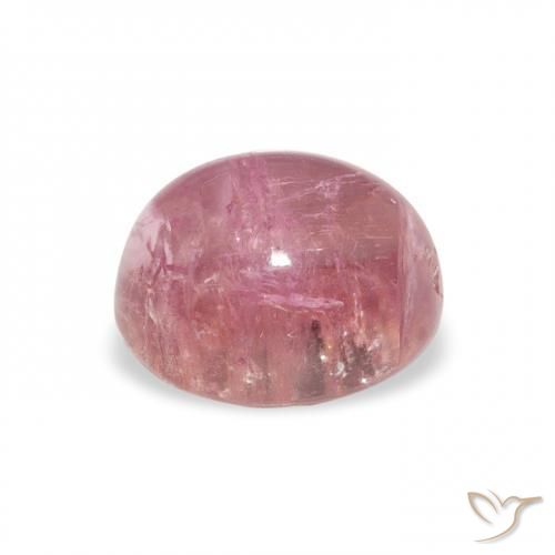 Turmalina Rosado claro natural de 1.35 ct, Ovalada, Transparente