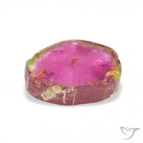 Turmalina Sandía natural de 4.88 ct, Elegante, Transparente