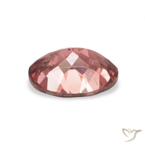 turmalina Rojo carmesí natural de 1.35 ct, Ovalada, VS