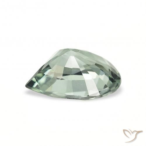Turmalina Verde terroso natural de 1.03 ct, Elegante, VS