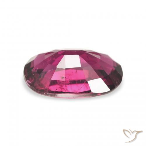 Turmalina Medium Dark-Purple natural de 2.04 ct, Ovalada, VS-SI