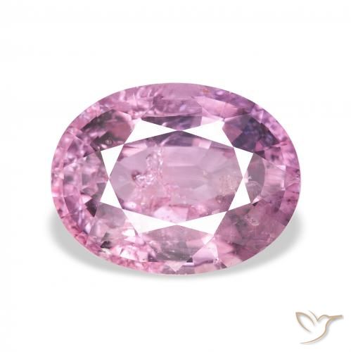 3.25ct Natural Rosado muy claro Turmalina, Ovalada, VS-SI