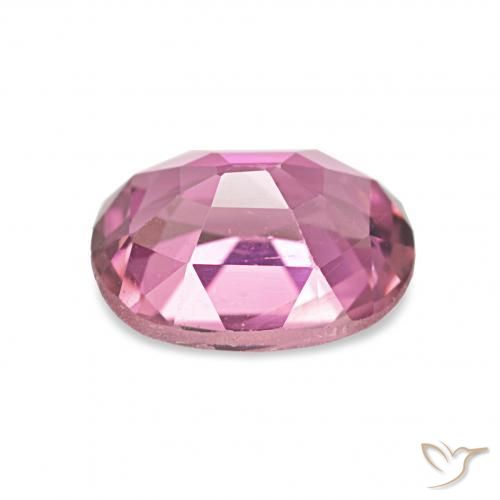 Turmalina Rosado intenso natural de 1.65 ct, Ovalada, VVS-VS