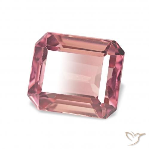 Turmalina Rosado Bubblegum natural de 1.50 ct, Corte Octágono / Esmeralda, VVS-VS