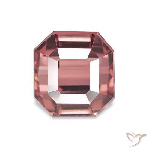 Turmalina Rosado rosa intenso natural de 3.49 ct, Corte Octágono / Esmeralda, VVS-VS