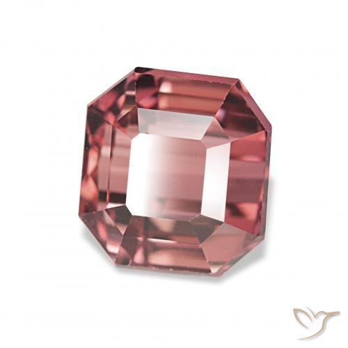 Turmalina Rosado rosa intenso natural de 3.49 ct, Corte Octágono / Esmeralda, VVS-VS
