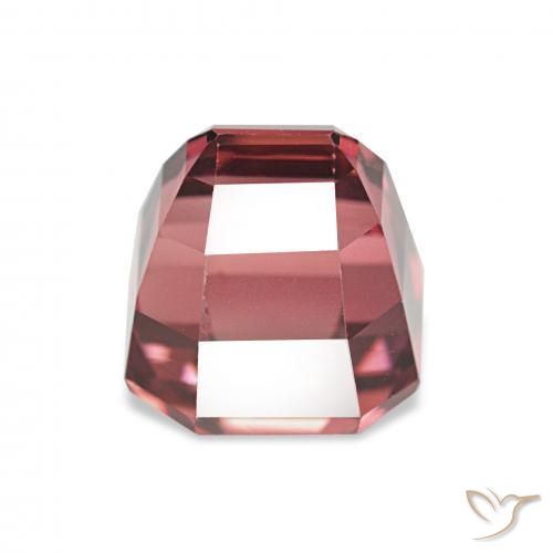 Turmalina Rosado rosa intenso natural de 3.49 ct, Corte Octágono / Esmeralda, VVS-VS