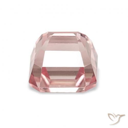 Turmalina Rosado claro natural de 1.81 ct, Corte Octágono / Esmeralda, VVS