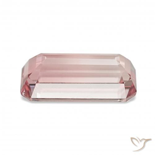 Turmalina Medium Light-Pink natural de 3.74 ct, Corte Octágono / Esmeralda, VS