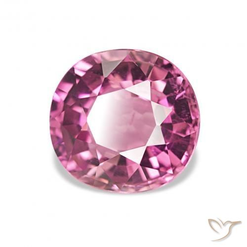 Turmalina Uva natural de 2.05 ct, Forma Cojín, VS