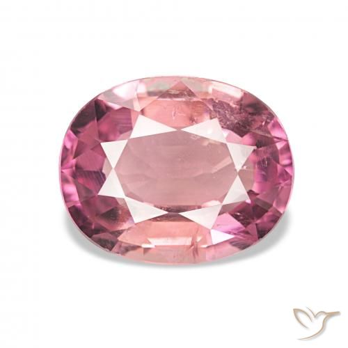 2.30ct Rosado intenso Turmalina, Ovalada, VS
