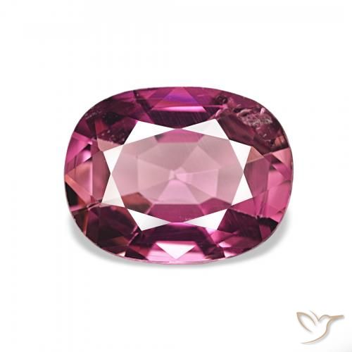 2.04ct Rojo frambuesa Turmalina, Forma Cojín, VVS-VS