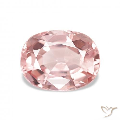 2.04ct Rosado terroso Turmalina, Ovalada, VVS-VS