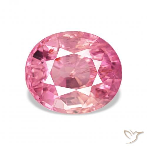 2.73ct Rosado Bubblegum Turmalina, Ovalada, VS