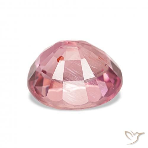 Turmalina Rosado Bubblegum natural de 2.73 ct, Ovalada, VS
