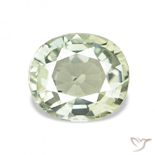 1.41ct Verde medio Turmalina Piedras Preciosas, Forma Cojín, VS