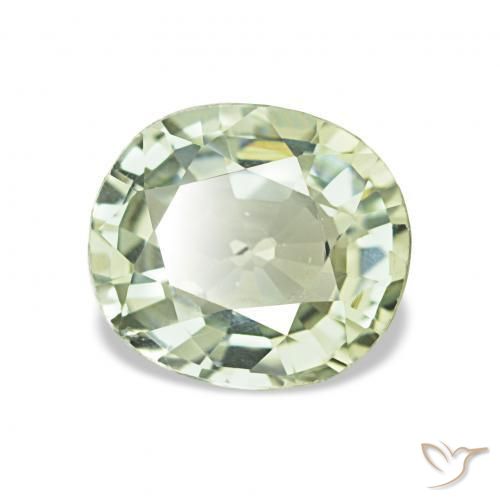 Turmalina Verde medio natural de 1.41 ct, Forma Cojín, VS